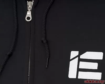 IE Full Zip Logo Hoodie Small Black - IEGRUU53-MS