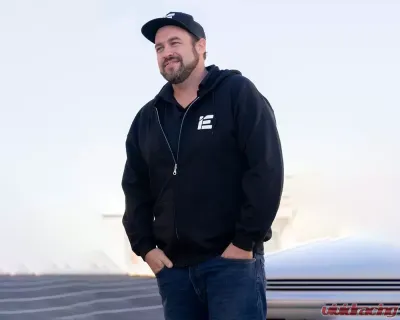 IE Full Zip Logo Hoodie 1X-Large Black - IEGRUU53-MXL
