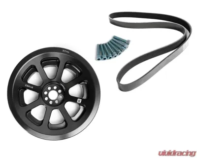 Integrated Engineering IE 207mm 3.0T TFSI Supercharger Crank Pulley Upgrade Kit Audi 2008-2017 - IEBAVJ6