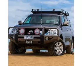 ARB Winch Mount Front Bumper with Mounting Hardware Nissan Patrol w/out Radar 2010+