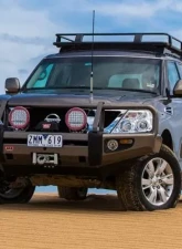 ARB Winch Mount Front Bumper with Mounting Hardware Nissan Patrol w/out Radar 2010+                                     - 3427010B - Image 5