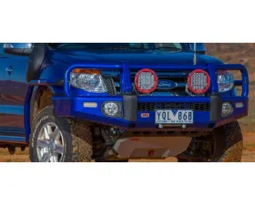 ARB Summit MKII Winch Mount Front Bumper (Matt Black) with Mounting Hardware Ford Ranger w/ 6 Sensor Camera 2022