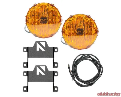ARB Nacho SAE Only Amber Plug N Play Fog Light Kit Ford Bronco 2021-2024 - V3BC1KASO