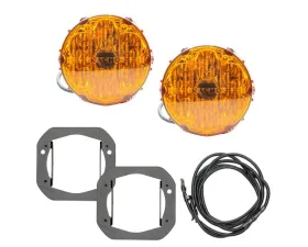 ARB 1pc Nacho SAE Only Amber Plug N Play Fog Light Kit Jeep Gladiator | Wrangler 2018-2024