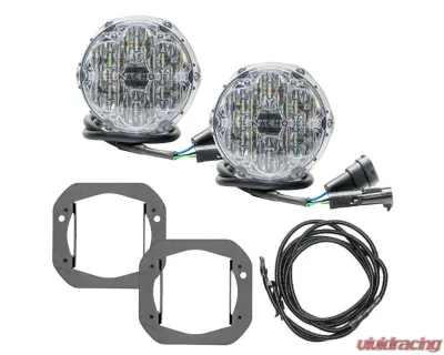 ARB 1pc Nacho SAE Only White Plug N Play Fog Light Kit Jeep Gladiator | Wrangler 2018-2024 - V3JW1KWSO