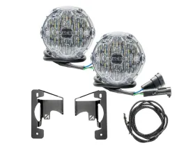 ARB 3pc Nacho SAE Only White Plug N Play Fog Light Kit Jeep Gladiator | Wrangler 2018-2024