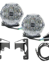 ARB 3pc Nacho SAE Only White Plug N Play Fog Light Kit Jeep Gladiator | Wrangler 2018-2024                                     - V3JW2KWSO - Image 4