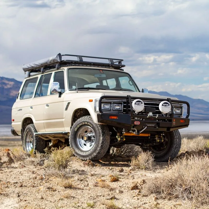 ARB Winch Mount Front Bumper with Mounting Hardware Toyota Land Cruiser 60 Series 1980-1989 - 3410100B