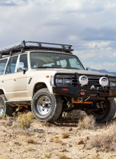 ARB Winch Mount Front Bumper with Mounting Hardware Toyota Land Cruiser 60 Series 1980-1989                                     - 3410100B - Image 5