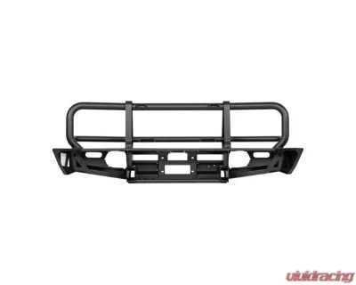 ARB 4x4 Matte Black Front Bumper Deluxe Bull Bar with Flares AF20 Toyota Land Cruiser LC76 | 8 | 9 2023-2024 - 3412690