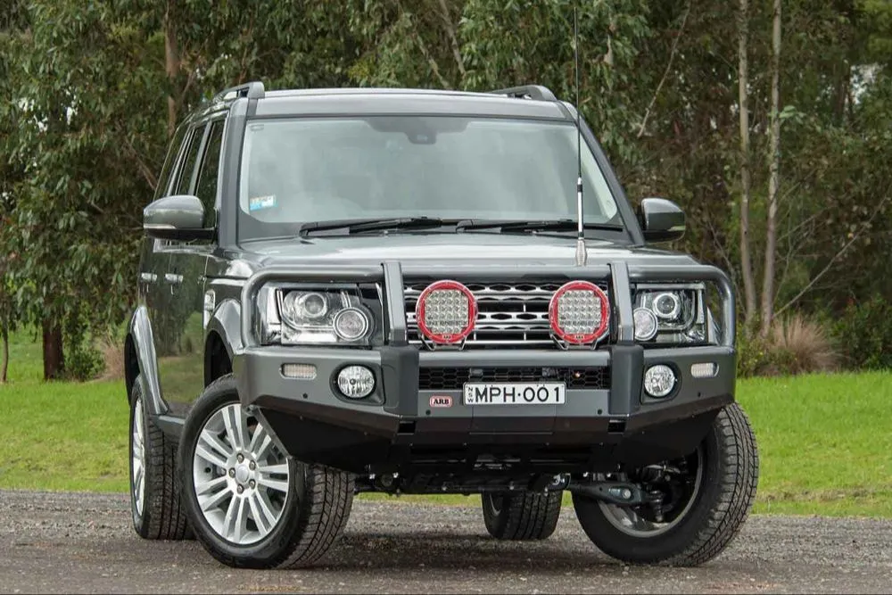ARB Summit Winch Mount Front Bumper with Mounting Hardware Land Rover LR4 2014-2016 - 3432220B
