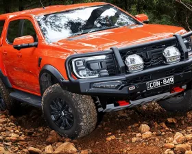 ARB Summit MKII Winch Mount Front Bumper (Matt Black) with Mounting Hardware Ford Raptor 2022