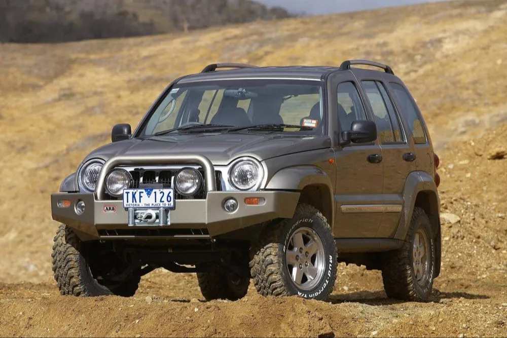 ARB Winch Mount Front Bumper with Mounting Hardware Jeep Cherokee KJ 2005-2008 - 3450190B