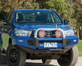 ARB Sahara Deluxe Front Bumper with Mounting Hardware Toyota Hilux Wide Body 2015+