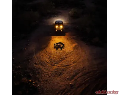 ARB 4x4 NACHO NANO 2 Pack Scene Light Kit with Red/Amber Lens - NAN412