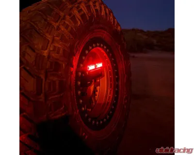 ARB 4x4 NACHO NANO 2 Pack Scene Light Kit with Red/Amber Lens - NAN412