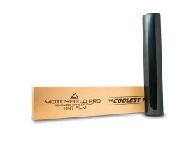 Window Tint 15 Percent Shade 100 Percent IRR 100 Percent UV 60 Inch x 100 FT Roll Nano Ceramic 2 mm MotoShield Pro