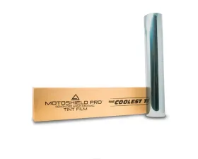 Window Tint 75 Percent Visibility 95 Percent IRR 100 Percent UV 20 Inch x 100 FT Roll Nano Ceramic 2 mm MotoShield Pro