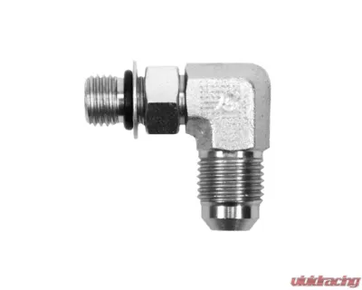 Radflo Hose Adapter #4 Port #6 JIC M 90 Degree Fitting - HA-04PM06JM90