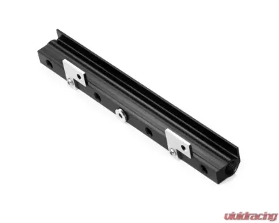 Nuke Performance Fuel Rail for Mitsubishi EVO 8 4cyl 2003-2005, Aluminum, Black - 100-09-201