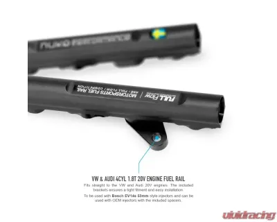 Nuke Performance Fuel Rail for Audi Volkswagen 4cyl 1.8T 20V 1996-2011 - 120-01-103