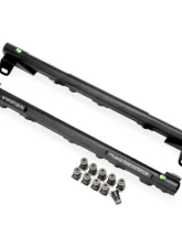 Nuke Performance Fuel Rail for BMW M5 M6 S85 10cyl 2005-2010, Aluminum, Black Finish                                     - 120-02-113 - Image 4