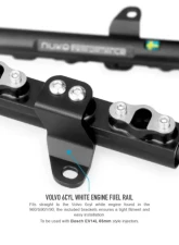 Nuke Performance Fuel Rail White for Volvo 6cyl 960 S90 V90 2016-2025                                     - 120-04-103 - Image 5