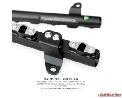 Nuke Performance Fuel Rail White for Volvo 6cyl 960 S90 V90 2016-2025 - 120-04-103