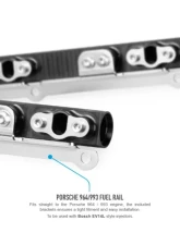 Nuke Performance Fuel Rail for Porsche 964 | 993 3.6L (1989-1998) - 120-05-102                                     - 120-05-102 - Image 4