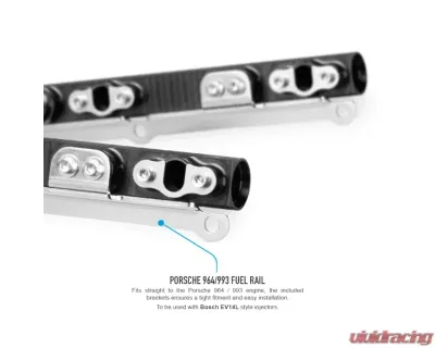 Nuke Performance Fuel Rail for Porsche 964 | 993 3.6L (1989-1998) - 120-05-102 - 120-05-102