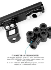 Nuke Performance Fuel Rail for Nissan RB26DETT 1989-2002, High-Performance Aluminum                                     - 120-06-101 - Image 3
