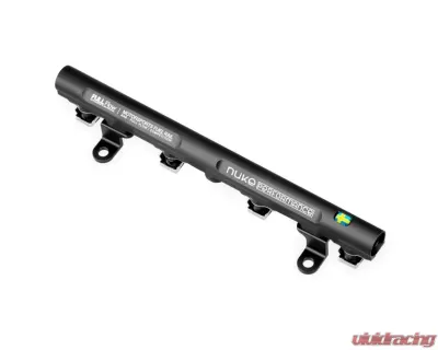 Nuke Performance Fuel Rail Mini for 2001-2006 Mini Cooper R53 4cyl, Aluminum, Black - 120-07-101