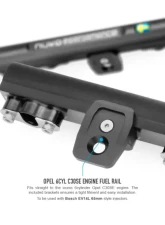 Nuke Performance Fuel Rail for Opel C30SE C36GET 1989-1996, High-Performance Aluminum                                     - 120-13-101 - Image 4