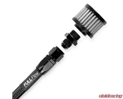 Nuke Performance Fuel Cell Vent Kit AN-6 for Universal Fitment, Durable Material - 150-22-206