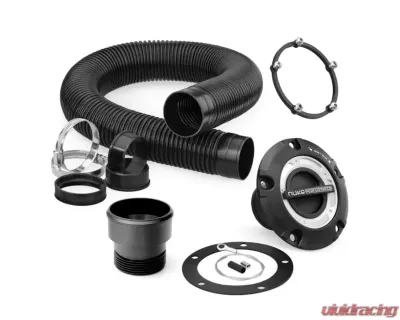 Nuke Performance Filler Cap & Fuel Hose Kit for CFC Unit - Aluminum Nut Ring - 150-31-505