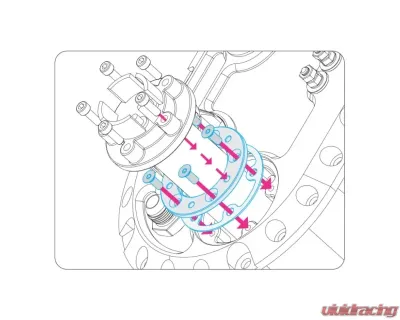 Nuke Performance Fuel Level Sending Unit 10" 240-33 Ohms - 150-FLS-10-240