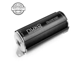 Nuke Performance Fuel Filter 10 Micron AN-10 Stainless Steel Element 200-01-203