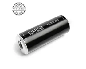 Nuke Performance Fuel Filter Slim 10 Micron AN-10 Welded Stainless Steel Element