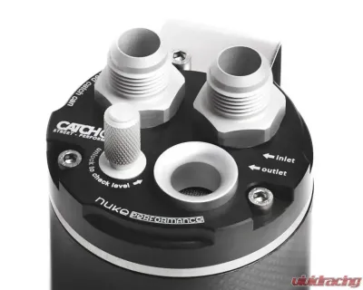 Nuke Performance Carbon Oil Catch Can 0.75L Matte Carbon for Universal Fitment - 265-01-203