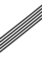 Nuke Performance Stainless Steel Locking Ties 7.9mm x 350mm Black                                     - 290-01-104 - Image 2