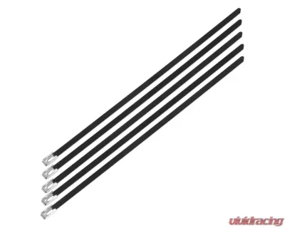 Nuke Performance Stainless Steel Locking Ties 7.9mm x 350mm Black - 290-01-104