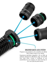 Nuke Performance BQL 22 Female To Female Fitting 290-22-101, 22mm Size, Aluminum Material                                     - 290-22-101 - Image 2