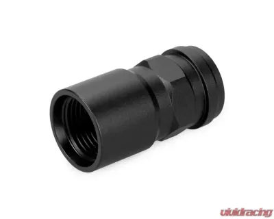Nuke Performance AN-10 Female to BQL 22 Female Fitting - 290-22-103, Aluminum, Black - 290-22-103