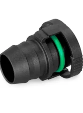 Nuke Performance BQL 22 Male to Convoluted Hose Straight, 290-22-107, Durable Rubber Material                                     - 290-22-107 - Image 5