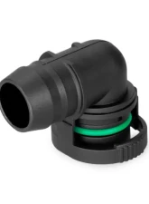 Nuke Performance BQL 22 Male To Convoluted Hose 90 Degrees, 290-22-108, Durable Rubber                                     - 290-22-108 - Image 5