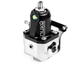Nuke Performance Fuel Pressure Regulator FPR100x AN-10 for Universal Fitment, Aluminum