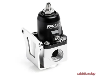 Nuke Performance Fuel Pressure Regulator FPR100x AN-10 for Universal Fitment, Aluminum - 300-02-202