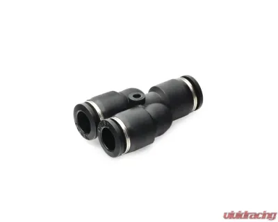 Nuke Performance Pneufit Quick Connect Y Fitting 6mm to 6mm for Automotive Applications - 300-10-129