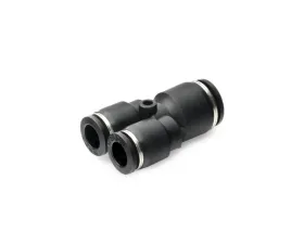 Nuke Performance Pneufit Quick Connect Y Fitting 10mm to 8mm for Automotive Applications