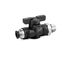 Nuke Performance 1/4 NPT Petcock Ball Valve for 8mm Hose, Fits Various Models